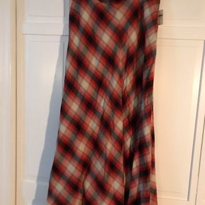 GAP NWT long plaid skirt (size 12)